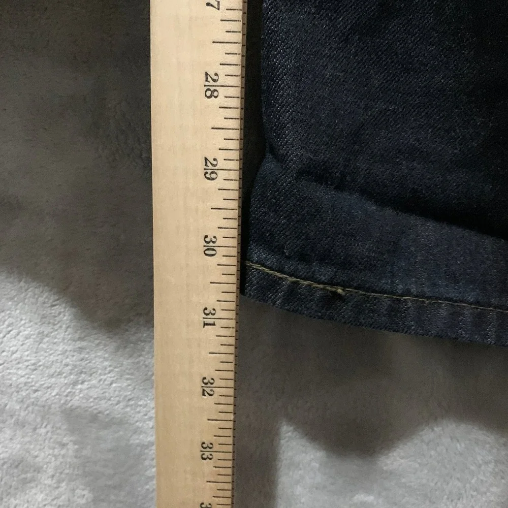 Levi's 514 Jeans Slim Straight Men's Black Denim Size 32x30‎